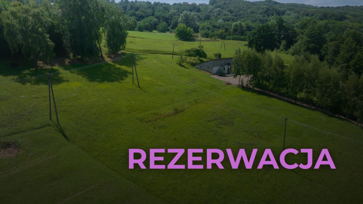 Ładnie położone16,5 a – pod dom z ogrodem